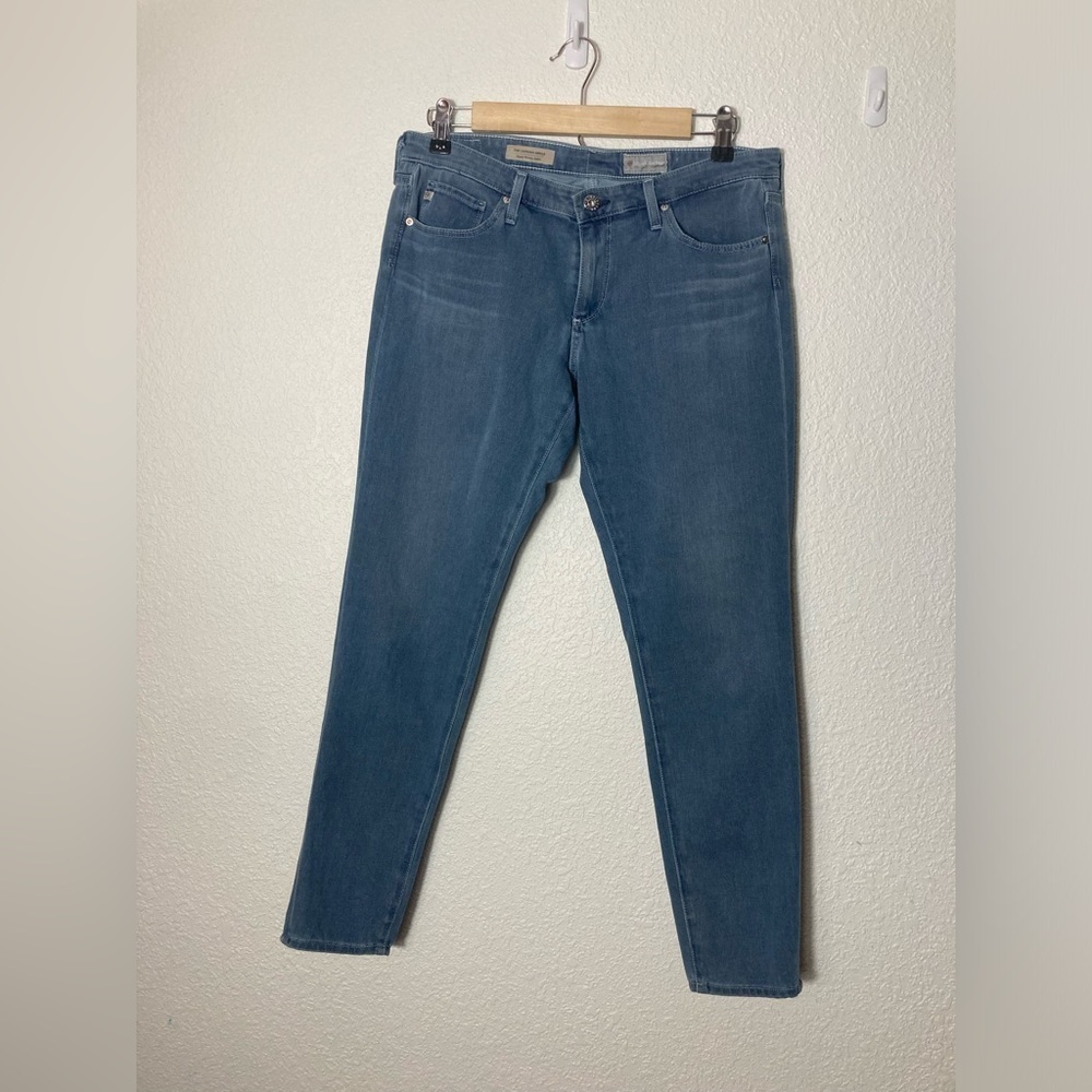 AG Adriano Goldschmied Contour 360 the legging ankle super skinny jeans 30R